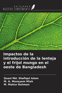 Produktbild: Impactos de la introducci&oacute;n de la lenteja y el frijol mungo en el oeste de Bangladesh