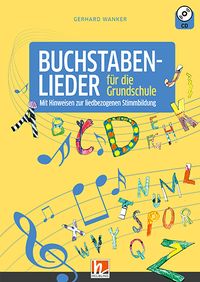 Produktbild: Buchstabenlieder (Heft inkl. CD)