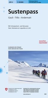 Produktbild: 255S Sustenpass Schneesportkarte