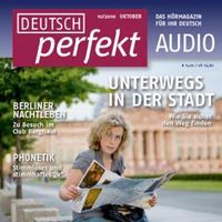 Produktbild: Deutsch lernen Audio - Unterwegs in der Stadt