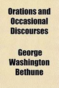 Produktbild: Orations and Occasional Discourses