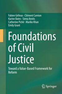 Produktbild: Foundations of Civil Justice