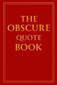 Produktbild: The Obscure Quote Book