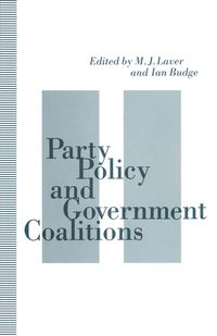 Produktbild: Party Policy and Government Coalitions