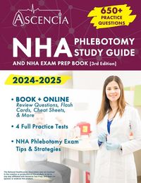Produktbild: NHA Phlebotomy Study Guide 2024-2025