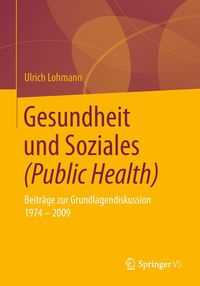 Produktbild: Gesundheit und Soziales (Public Health)