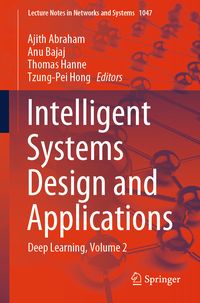 Produktbild: Intelligent Systems Design and Applications