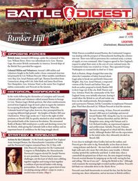 Produktbild: Battle Digest: Bunker Hill
