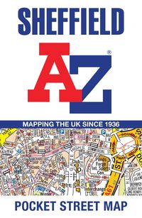 Produktbild: Sheffield A-Z Pocket Street Map