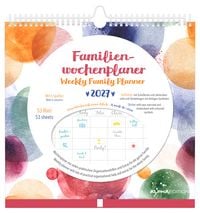 Produktbild: Familienwochenkalender Dots 2027