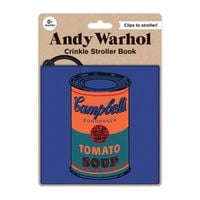 Produktbild: Mudpuppy: Andy Warhol Crinkle Fabric Stroller Book