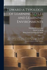 Produktbild: Toward a Typology of Learning Styles and Learning Environments