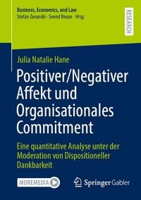 Produktbild: Positiver/Negativer Affekt und Organisationales Commitment