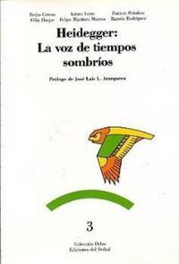 Produktbild: Heidegger : la voz de tiempos sombr&iacute;os
