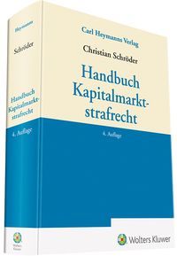 Bild vom Artikel Handbuch Kapitalmarktstrafrecht vom Autor Christian Schröder