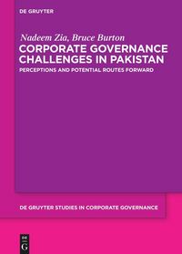 Produktbild: Corporate Governance Challenges in Pakistan