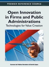 Produktbild: Open Innovation in Firms and Public Administrations