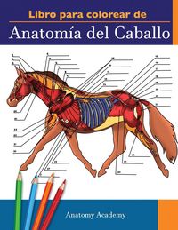 Produktbild: Libro para colorear de Anatom&iacute;a del Caballo