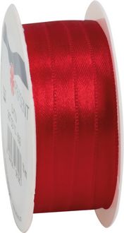 Produktbild: PR&Auml;SENT Geschenkband Satin, dunkelrot