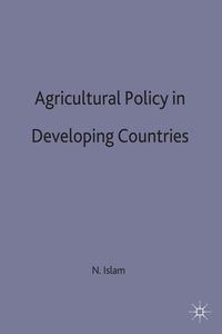 Produktbild: Agricultural Policy in Developing Countries