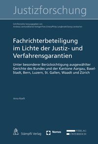 Produktbild: Fachrichterbeteiligung im Lichte der Justiz- und Verfahrensgarantien