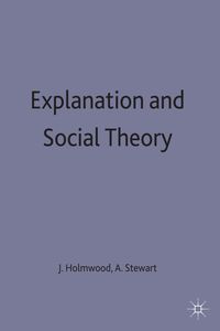 Produktbild: Explanation and Social Theory