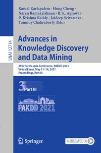 Produktbild: Advances in Knowledge Discovery and Data Mining