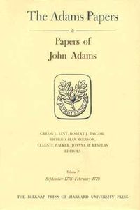 Produktbild: Adams, J: Papers of John Adams V 7 & V 8 - September 1778 -