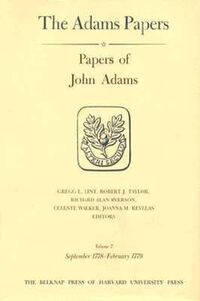 Produktbild: Papers of John Adams: Volumes 7 and 8