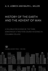 Produktbild: History of the Earth and the Advent of Man
