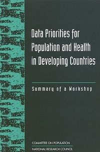 Produktbild: Data Priorities for Population and Health in Developing Countries