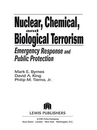 Produktbild: Nuclear, Chemical, and Biological Terrorism