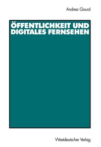 Produktbild: &Ouml;ffentlichkeit und digitales Fernsehen