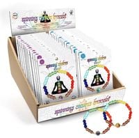 Produktbild: Chakra Glasperlen Armband