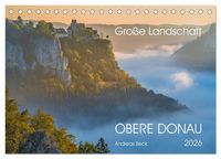 Produktbild: Gro&szlig;e Landschaft Obere Donau (Tischkalender 2026 DIN A5 quer), CALVENDO Monatskalender