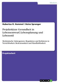 Produktbild: Projektskizze Gesundheit in Lebensentwurf, Lebensplanung und Lebensstil