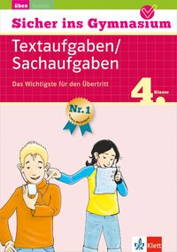 Produktbild: Klett Sicher ins Gymnasium Textaufgaben / Sachaufgaben 4. Klasse