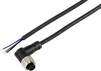 Produktbild: TRU COMPONENTS TC-12833128 Sensor-/Aktor-Anschlussleitung M12 Kupplung, gewinkelt 10 m Polzahl Sensoren: 4 1 St.