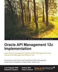 Produktbild: Oracle API Management 12c Implementation