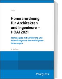 Bild vom Artikel Honorarordnung für Architekten und Ingenieure - HOAI 2021 vom Autor Johann Peter Hebel