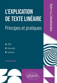 Produktbild: L'explication de texte lin&eacute;aire