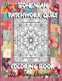 Produktbild: Bohemian Patchwork Quilt Coloring Book