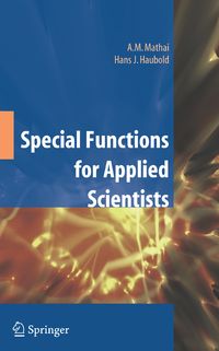 Produktbild: Special Functions for Applied Scientists
