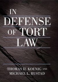 Produktbild: In Defense of Tort Law
