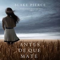 Produktbild: Antes de que Mate (Un Misterio con Mackenzie White&mdash;Libro 1)