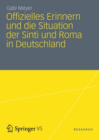 Produktbild: Offizielles Erinnern und die Situation der Sinti und Roma in Deutschland