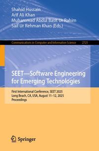 Produktbild: SEET-Software Engineering for Emerging Technologies