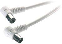 Produktbild: Vivanco Antennen Anschlusskabel [1x Antennenstecker 75 Ω - 1x Antennenbuchse 75 Ω] 1.50 m 90 dB Weiß