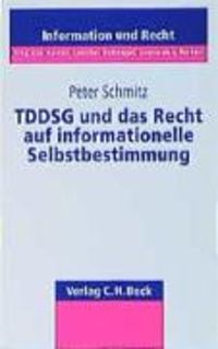 Produktbild: TDDSG und das Recht auf informationelle Selbstbestimmung