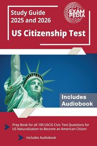 Produktbild: US Citizenship Test Study Guide 2025 and 2026